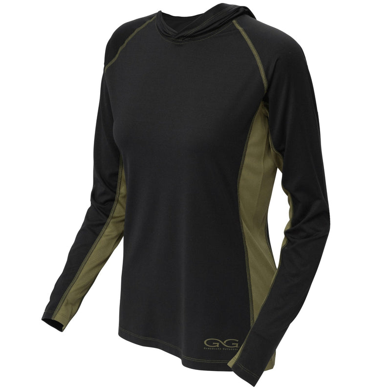 Load image into Gallery viewer, Caviar + Olive Ladies&#39; Performance Hoody - GameGuard
