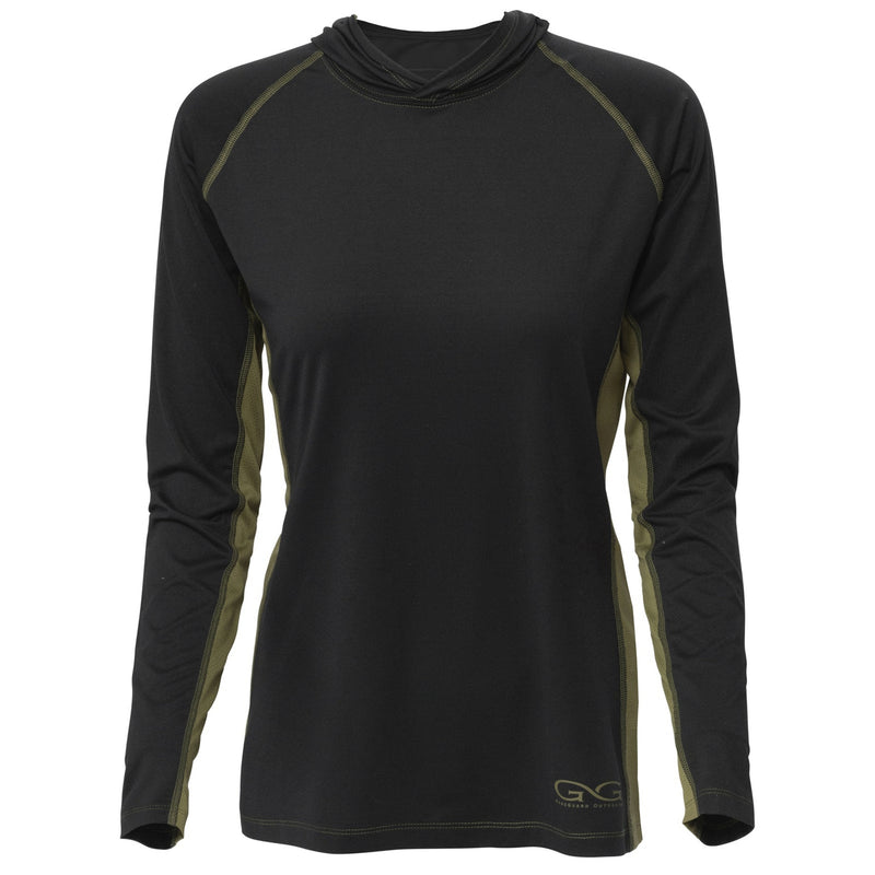 Load image into Gallery viewer, Caviar + Olive Ladies&#39; Performance Hoody - GameGuard
