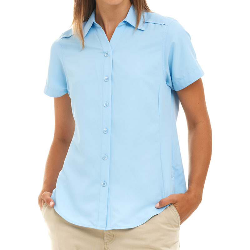 Load image into Gallery viewer, RainWater Ladies&#39; Classic MicroFiber Shirt - GameGuard
