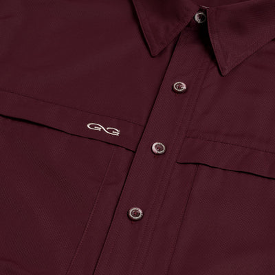 Maroon MicroFiber Shirt - GameGuard