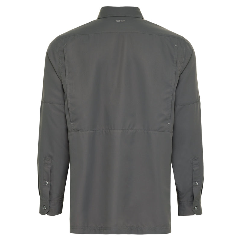 Load image into Gallery viewer, MicroFiber Shirt - GunMetal MicroFiber Shirt | Long Sleeve
