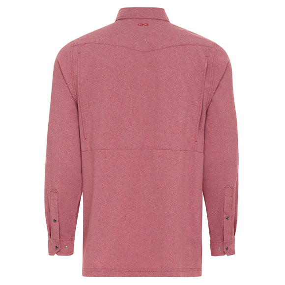Crimson Pearl Snap Shirt | Long Sleeve - GameGuard