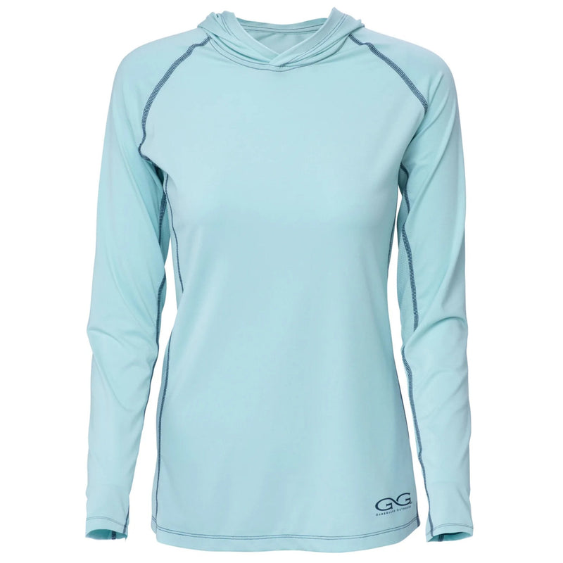 Load image into Gallery viewer, Sea Glass Ladies&#39; Performance Hoody - GameGuard
