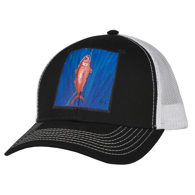 Load image into Gallery viewer, MeshBack Cap - Caviar Cap | White MeshBack
